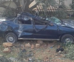 وفاة وثلاث اصابات بحادث سير في بلدة ساكب غرب مدينة جرش