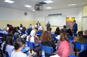 ورشتا عمل بجامعة عمان الاهلية لمركزي "السمع والنطق " و"الارشاد والتربية الخاصة"