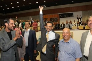 بالصور .. راكان السعايدة نقيبا للصحفيين الاردنيين