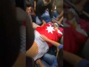 بالفيديو والصور...آلاف الأردنيين يشيعون الشهيد عبدالله الكسجي