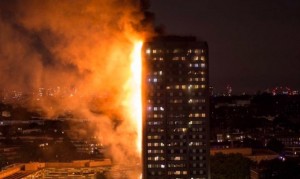 قتلى وجرحى بحريق برج في لندن