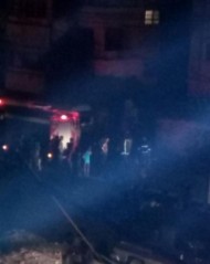 بالصور...انفجار مايكرويف يتسبب بإصابة سيده في الزرقاء