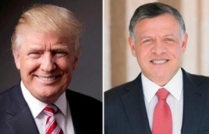 الملك يهاتف ترامب