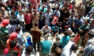 بالصور...تشييع جثمان شهيد الواجب الملازم أول حمزة العلاونة لمثواه الاخير في اربد