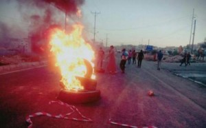 أنصار مرشح يغلقون شارعا في الأشرفية .. والأمن يتدخل