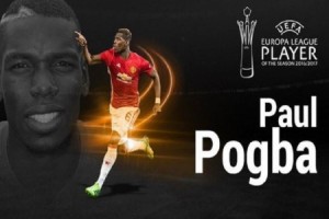 بوجبا يفوز بجائزة أفضل لاعب في الدوري الأوروبي