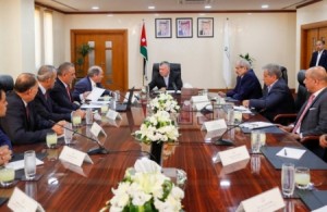 الملك يلتقي رئيس وأعضاء مجلس مفوضي "العقبة الاقتصادية"