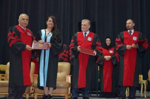 تخريج الفوج الأول من طلبة الدبلومات التدريبية في جامعة عمان الأهلية