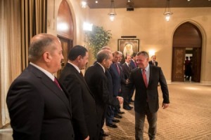 جلالة الملك عبدالله الثاني يلتقي المحافظين