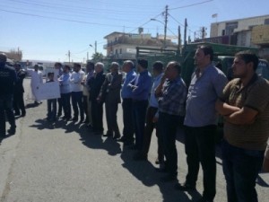 اعتصام للمطالبة بالافراج عن المعتقلين ووقف الاعتقالات في ذيبان