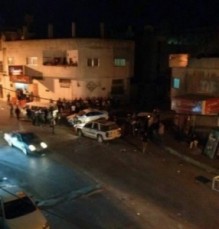 اعمال شغب وإغلاق الطريق على أثر مشاجرة بمنطقة النعيمة