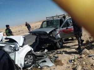 وفاتان و3 اصابات بحادث تصادم في وادي موسى