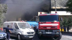 تفحم جثة بحريق محال آلبسة في صويلح .. والأمن يحقق