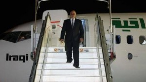 رئيس الوزراء العراقي يصل إلى عمان