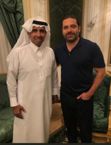 الحريري يفند مزاعم اعتقاله في السعودية بتغريدة وصورة