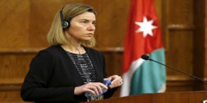 موغريني لـ نتنياهو: سندعم ملك الاردن في عملية السلام