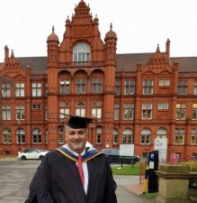 البكري يحصل على شهادة الماجستير في العلوم المالية والمصرفية الدولية من جامعة سالفورد