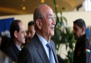 رجل الاعمال الاردني صبيح المصري في طريقه الى عمان