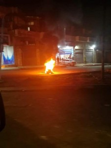 شغب في الزرقاء على إثر جريمة قتل وقعت قبل أشهر