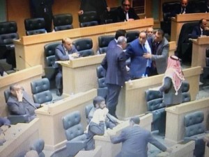 ملاسنة بين هديب والفناطسة .. وفوضى تحت القبة