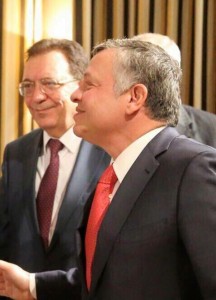 معالي مالك حداد وشركة جت يهنئون جلالة الملك بمناسبة عيد ميلاد ه السادس والخمسين