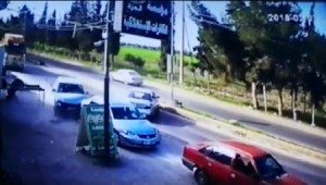 بالفيديو ... إصابة 4 أشخاص اثر حادثي تصادم بين مركبتين في محافظة اربد