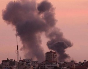 طائرات الاحتلال تقصف مواقعا للمقاومة في غزة