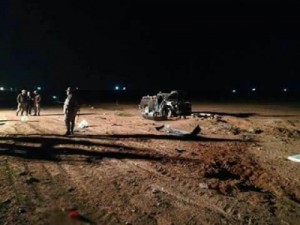 وفاتان وثلاثة اصابات في حادث سير على طريق المفرق – الخالدية