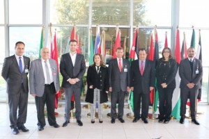 مدير عام شركة المطارات الأردنية يزور " الشرق الأوسط"