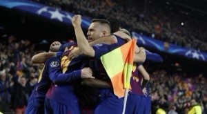 برشلونة يتأهل لربع نهائي دوري الابطال بفوزه على تشلسي