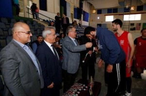 اليرموك أولا والبترا ثانيا في بطولة الجامعات لكرة السلة