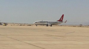 اول طائرة للخطوط التركية تحط بالعقبة منذ عام ونصف