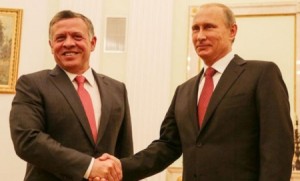 جلالة الملك عبدالله الثاني يهنئ بوتين بإعادة انتخابه