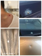 للمرة الثالثة على التوالي...بعد ابنه ومنزله ..طلقة طائشة على سيارة الغزاوي