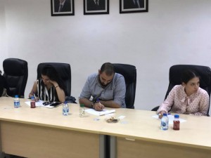 الجامعه الامريكية / بيروت تزور شركة تطوير العقبة