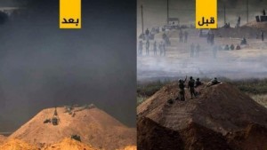 ماذا فعل الغزييون والرياح بجنود الاحتلال في جمعة الكوشوك؟