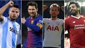 الصراع يحتدم بين ميسي وصلاح على "الحذاء الذهبي"