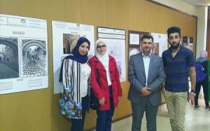 طلبة" عمان العربية" يشاركون في معرض القدس