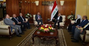 وفد جامعة الزرقاء يلتقي وزير التعليم العالي العراقي