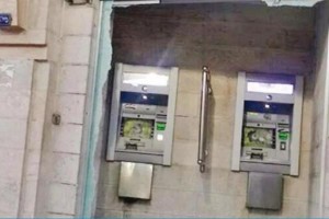 محاولة سرقة صراف آلي في شارع مكة