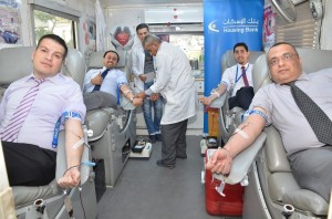 بنك الإسكان يواصل تعاونه مع بنك الدم بحملات جديدة
