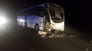 اصابة (8) معتمرين في حادث تصادم بتبوك