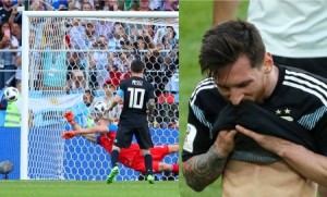 ميسي يعلن مسؤوليته عن تعادل أيسلندا .. "أشعر بالألم"