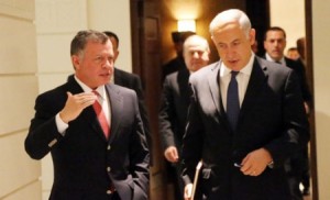 الملك يلتقي رئيس الوزراء "الإسرائيلي" في عمان