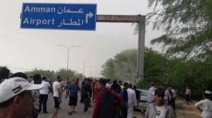 وفاة شخص و إصابة أربعة آخرين اثر حادث تدهور على طريق المطار