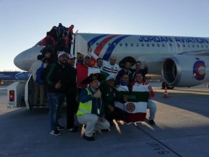 الاردنية للطيران سفير الاردن في كأس العالم (صور)