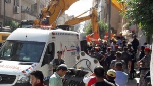 احصائية نهائية : ( 5 ) وفيات و ( 10 ) اصابات جراء انهيار عمارة سكنية في الزرقاء