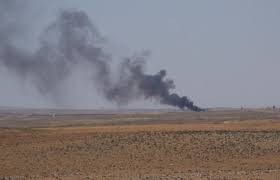 انفجارات تهز منازل المواطنين بقوة بعد تجدد الاشتباكات قرب الحدود الاردنية - السورية