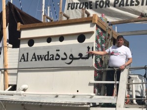 السعود من سفينة العودة: لن يفلحوا في تركيع الفلسطينيين