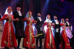 الشركس يوقدون المسرح الجنوبي